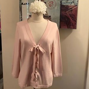 Blush Pink Silk & Cashmere Sweater